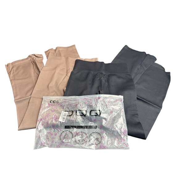 OQQ Womens High Waist Flare Legging Pants - Tummy Control & Stretch - Size XL - Picture 3 of 7